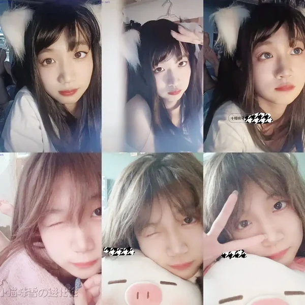 二次元美少女，甜美可爱，最嫩的小脚