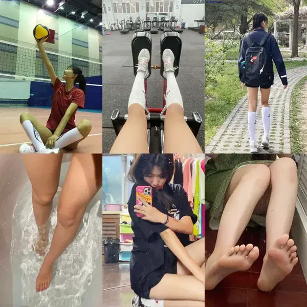 183排球体育生展示逆天长腿和美脚